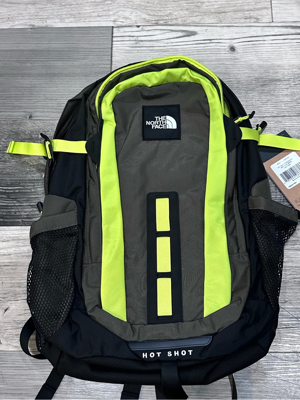 The North Face 30L Hot Shot Special Edition Backpack Taupe Green NEW